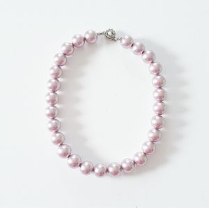 Lilac Pearl Necklace